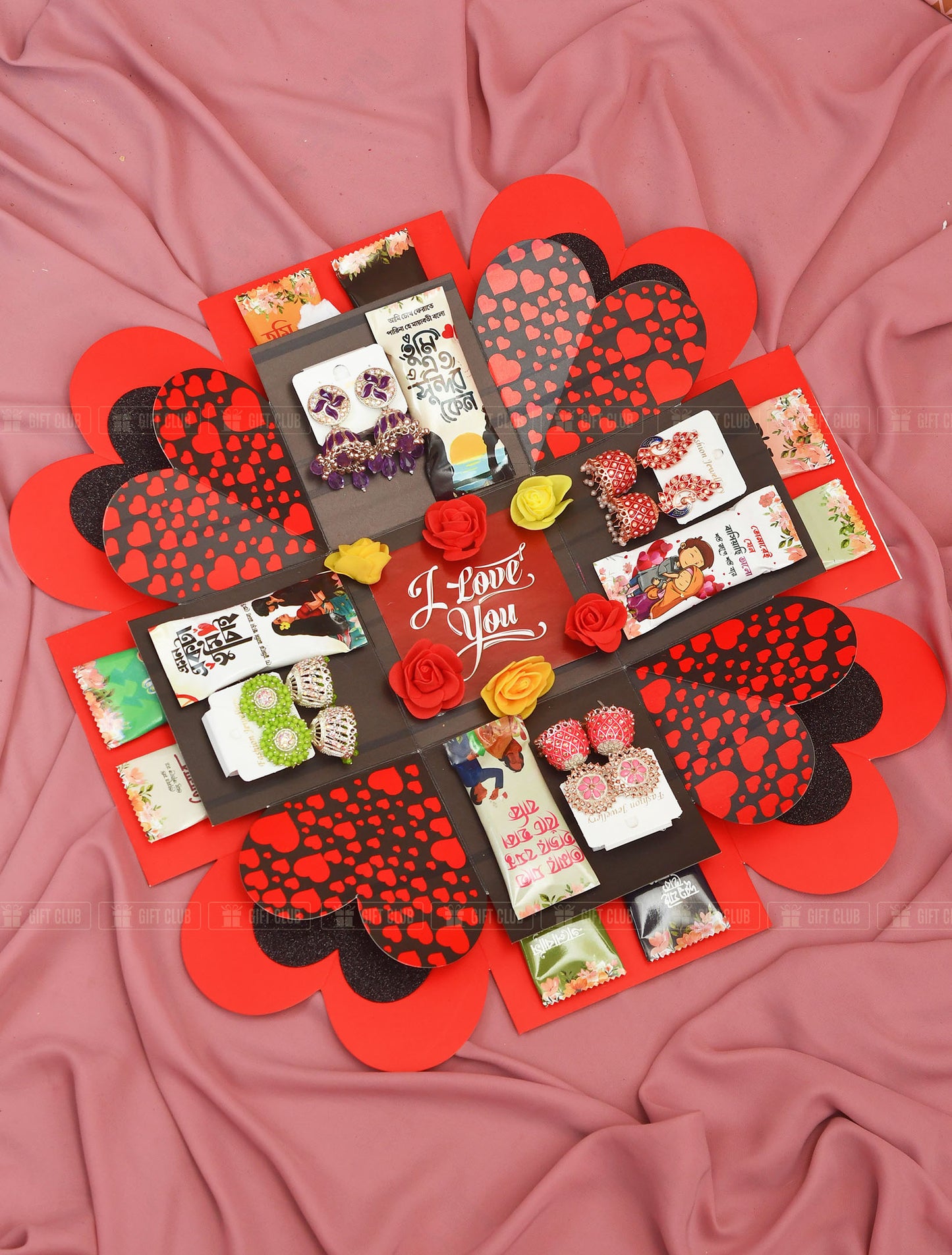 X60 - Jhumka in Magical Gift Box - Best Gift for Someone Special
