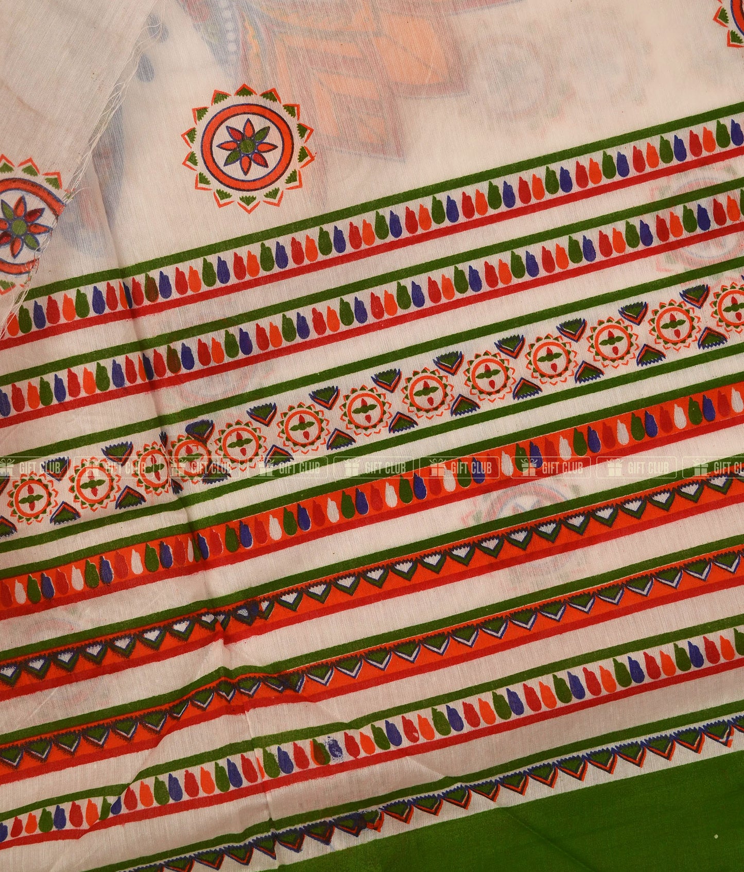 "বৈশাখী সাজ (Boishakhi Shaj)" - Complete Cotton Sharee Gift Box