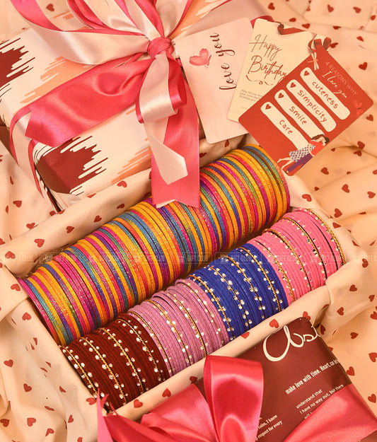 "Box of Joy (Churi 60)" - Exclusive Rainbow & Velvet Collection