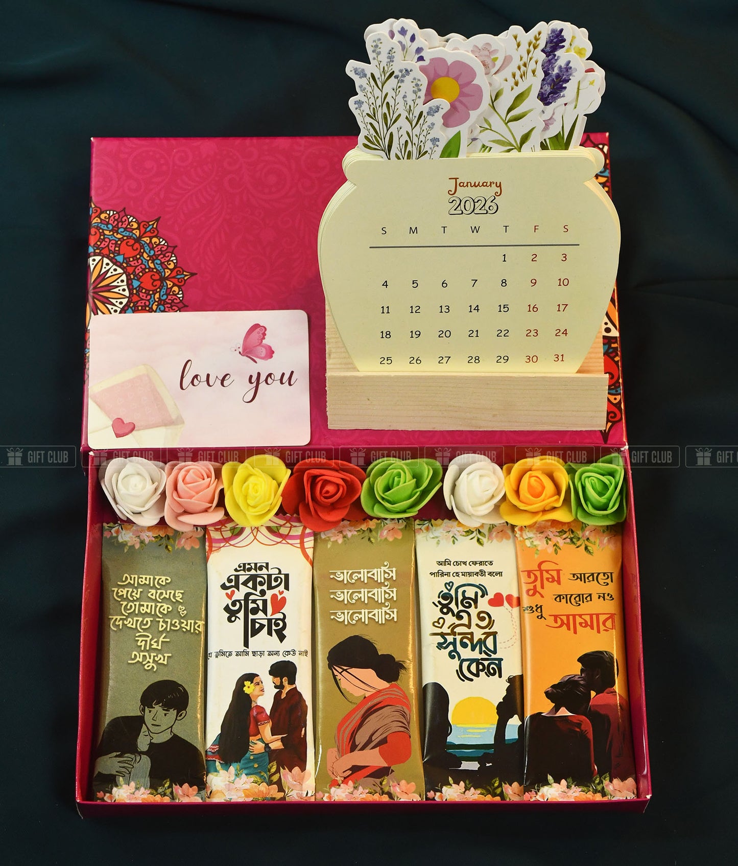 C27 + Floral Calendar | The most popular Gift Package at Gift Club