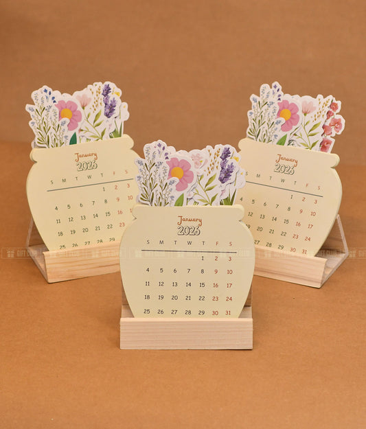 Floral Calendar 2026 - Combo 3