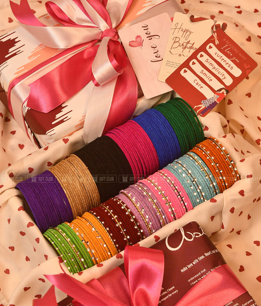 "Box of Happiness (churi 60.2)" - The Ultimate Velvet Churi Package