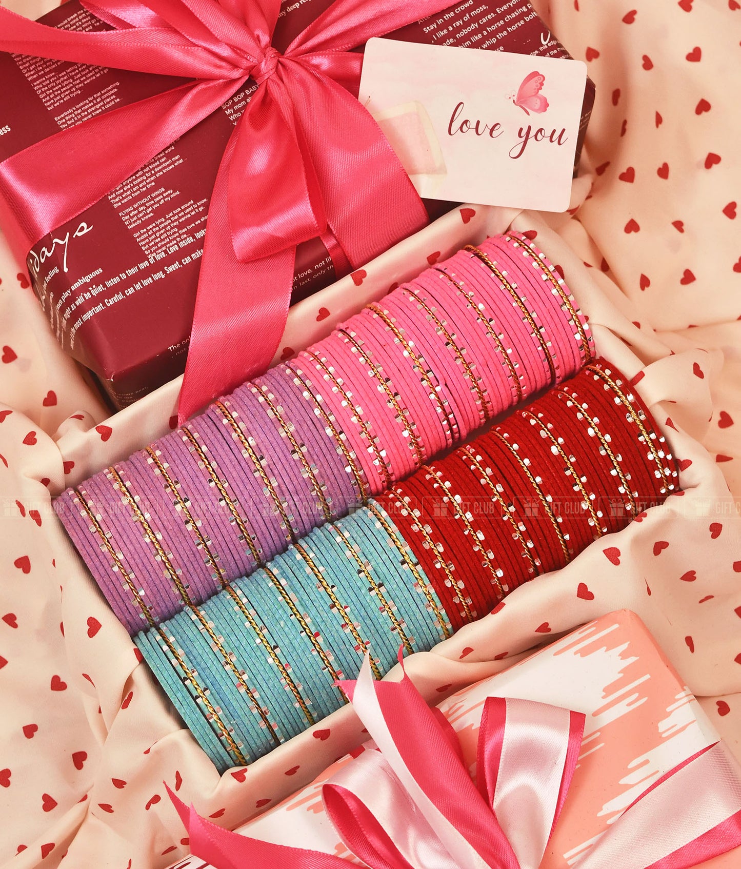 অনুরাঞ্জনা (Churi 40) - Velvet & Sequence Churi Package