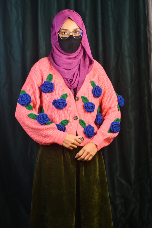 WC 02 - Hand-Crafted Rose Sweater