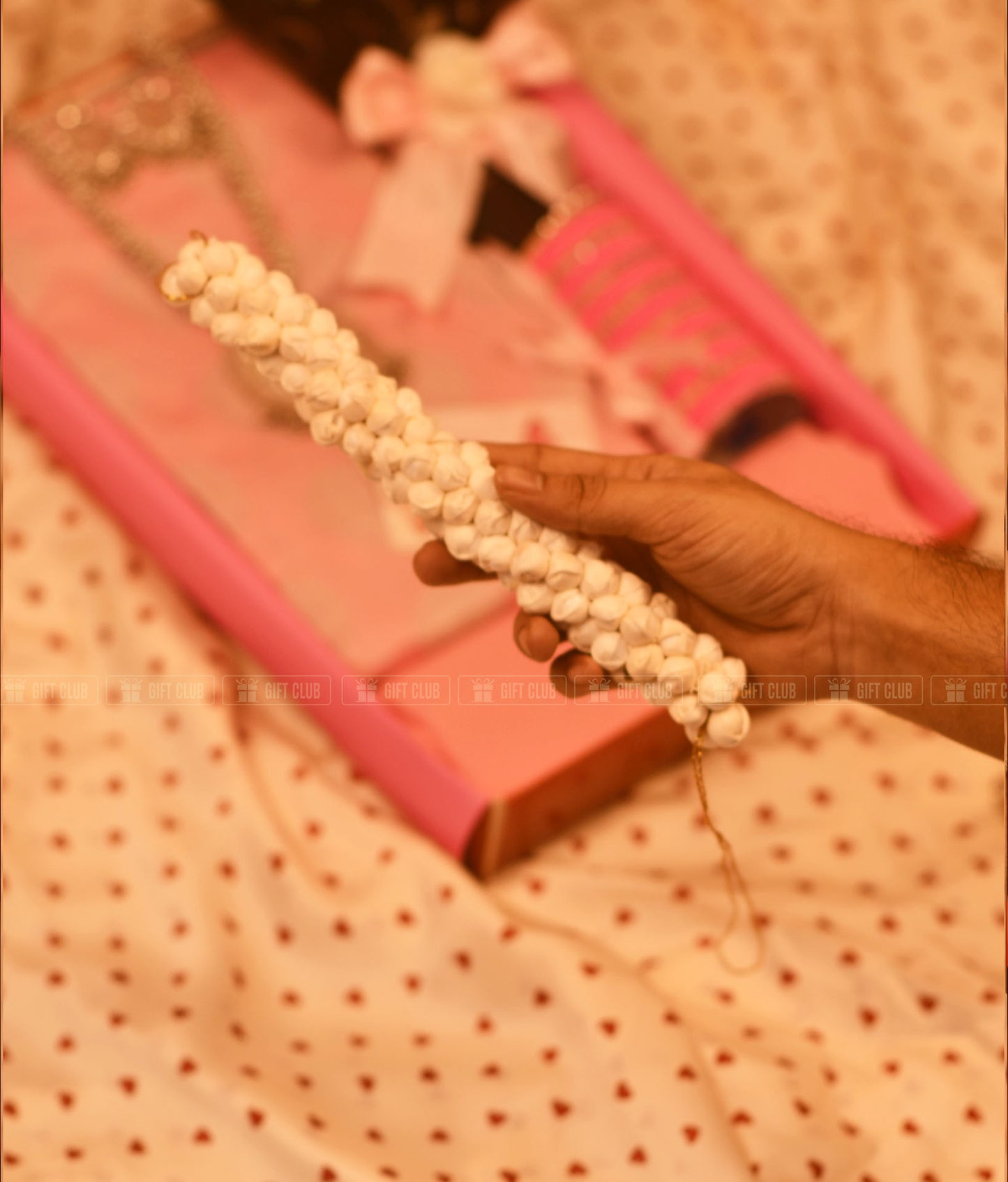 Eidi 1: "Blush Pink" Eid Special Saree & Salami Hamper