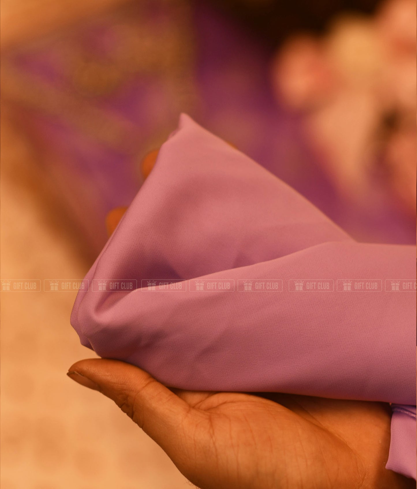 Eidi 3: "Royal Purple" Eid Special Saree & Salami Hamper