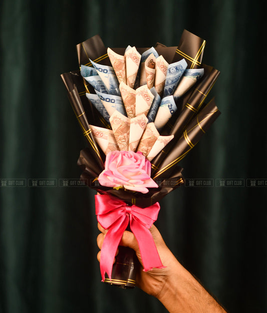 Salami 4 :"Classic 800 Edition" – Stylish Eid Salami Bouquet (800tk)
