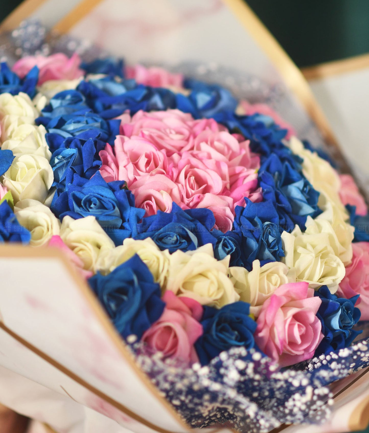 FB01 + Floral Calendar : Flower Bouquet with New Year Floral Calendar