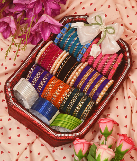 (RU 7) রঙিন মুহূর্ত - Premium Multi-Color Churi Dala