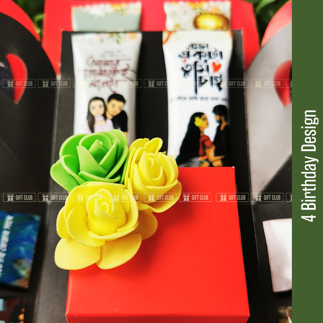 X07 - 3 Layer Magical Gift Box for Birthday (With Ring)