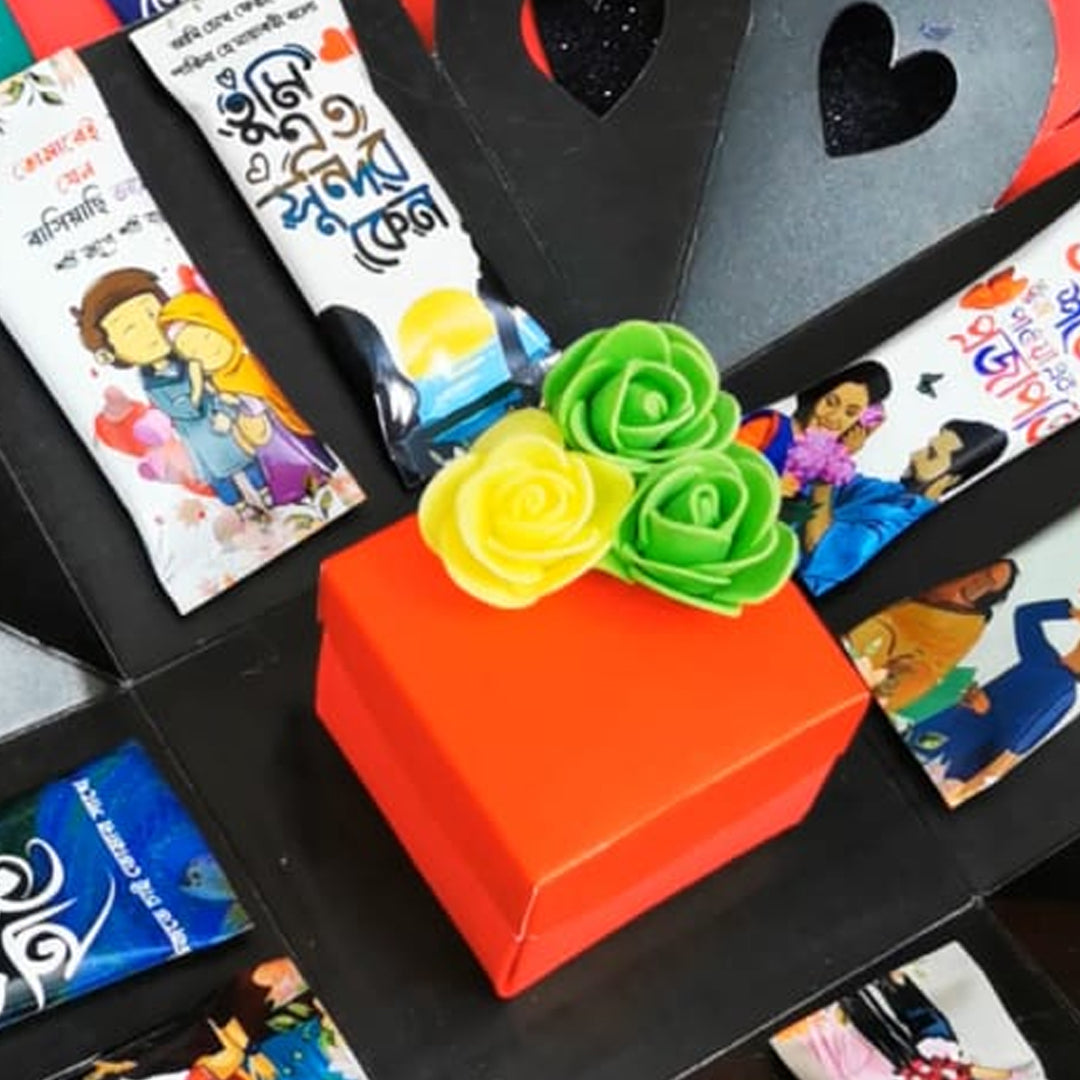 X12 - 3 Layer Magical Gift Box (With a Premium Ring)