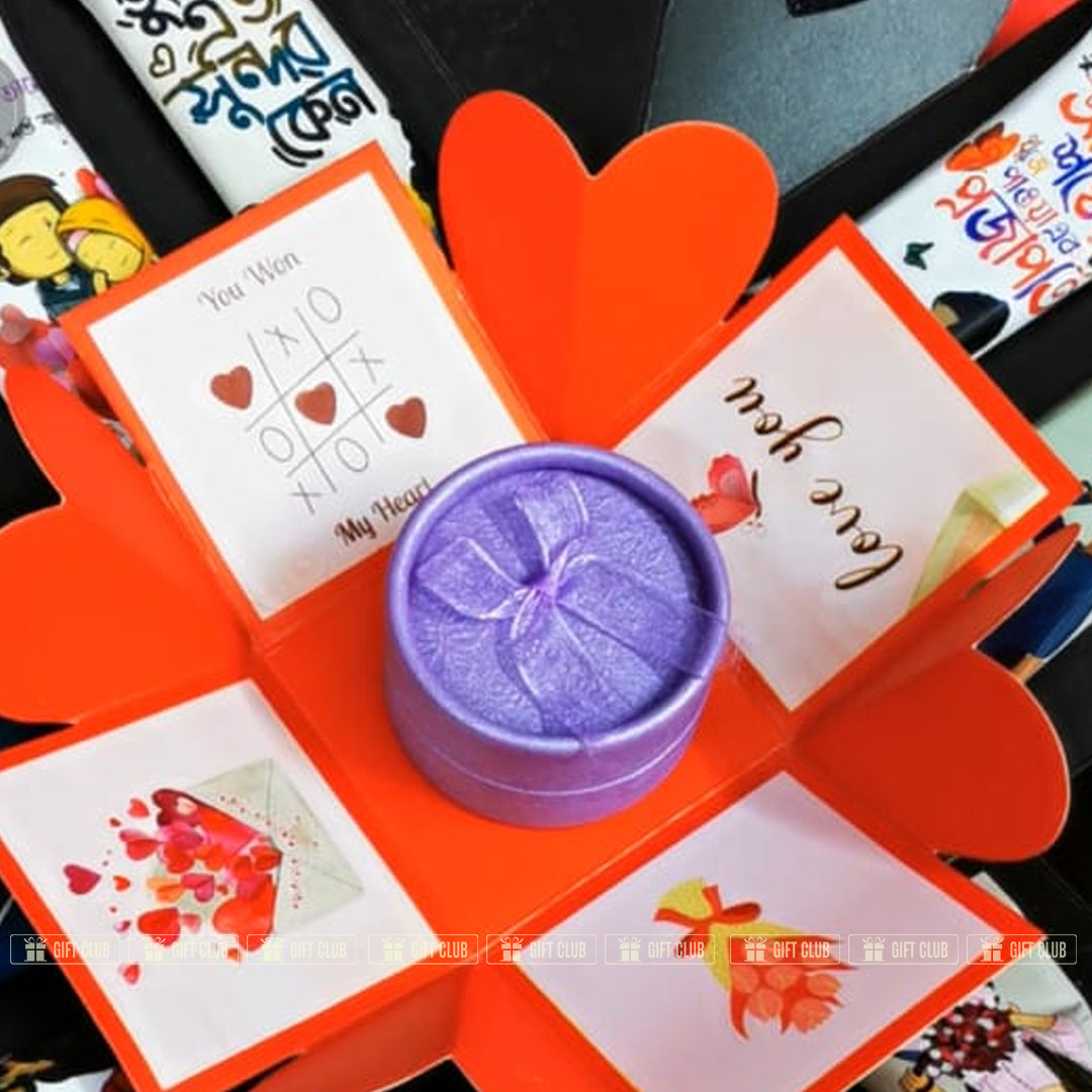 X12 - 3 Layer Magical Gift Box (With a Premium Ring)