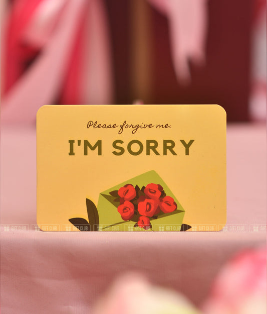 I am Sorry