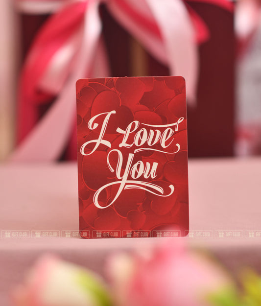 I love You