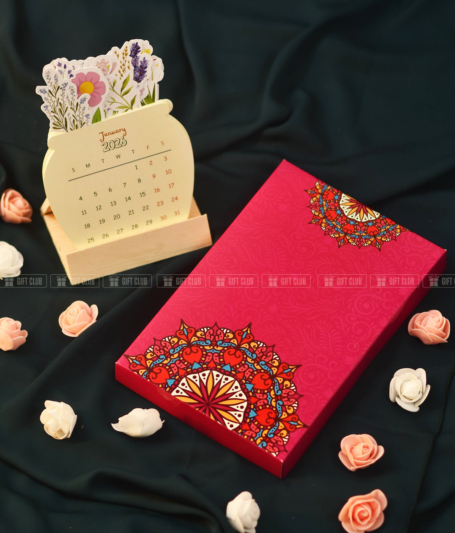 R07 + Floral calendar | Best New Year Gift package for Chocolate lovers