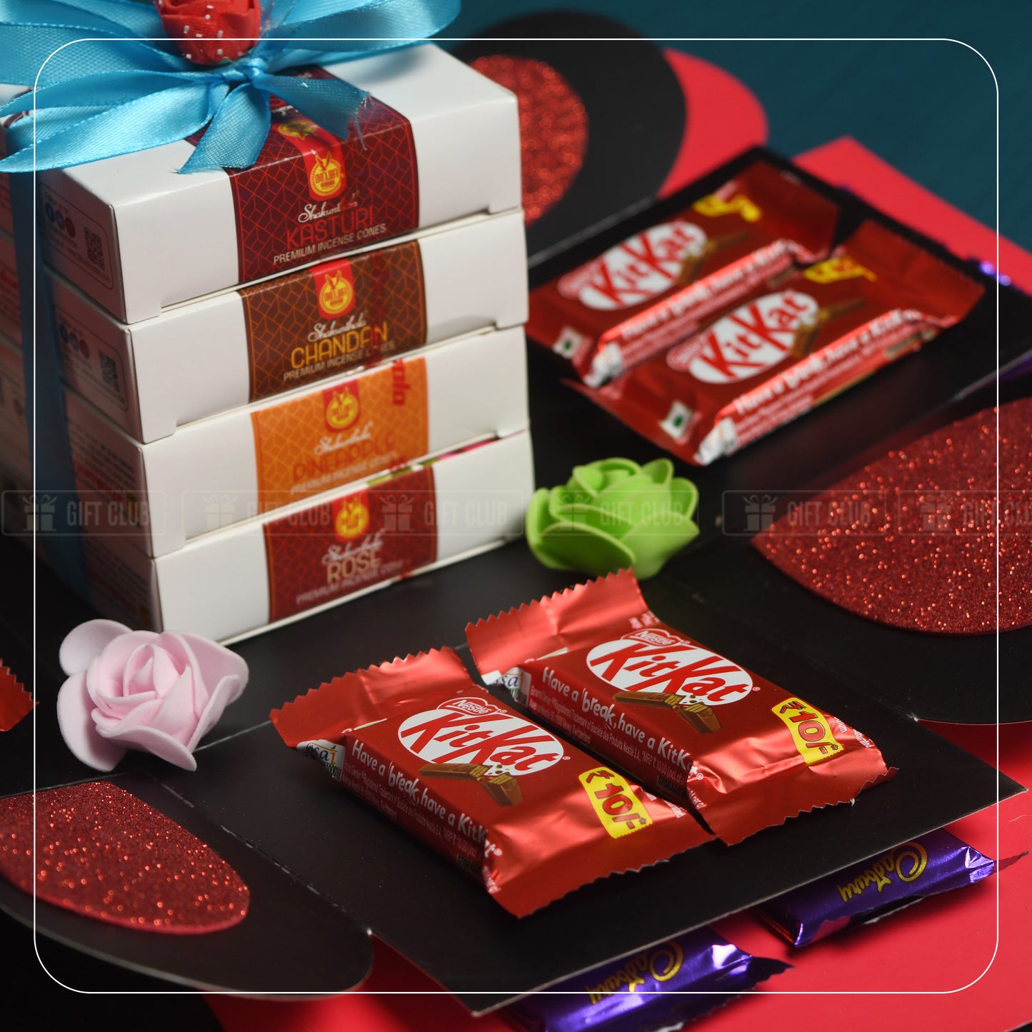 X31 - Magical Chocolate Gift Box With Incense Cones Combo