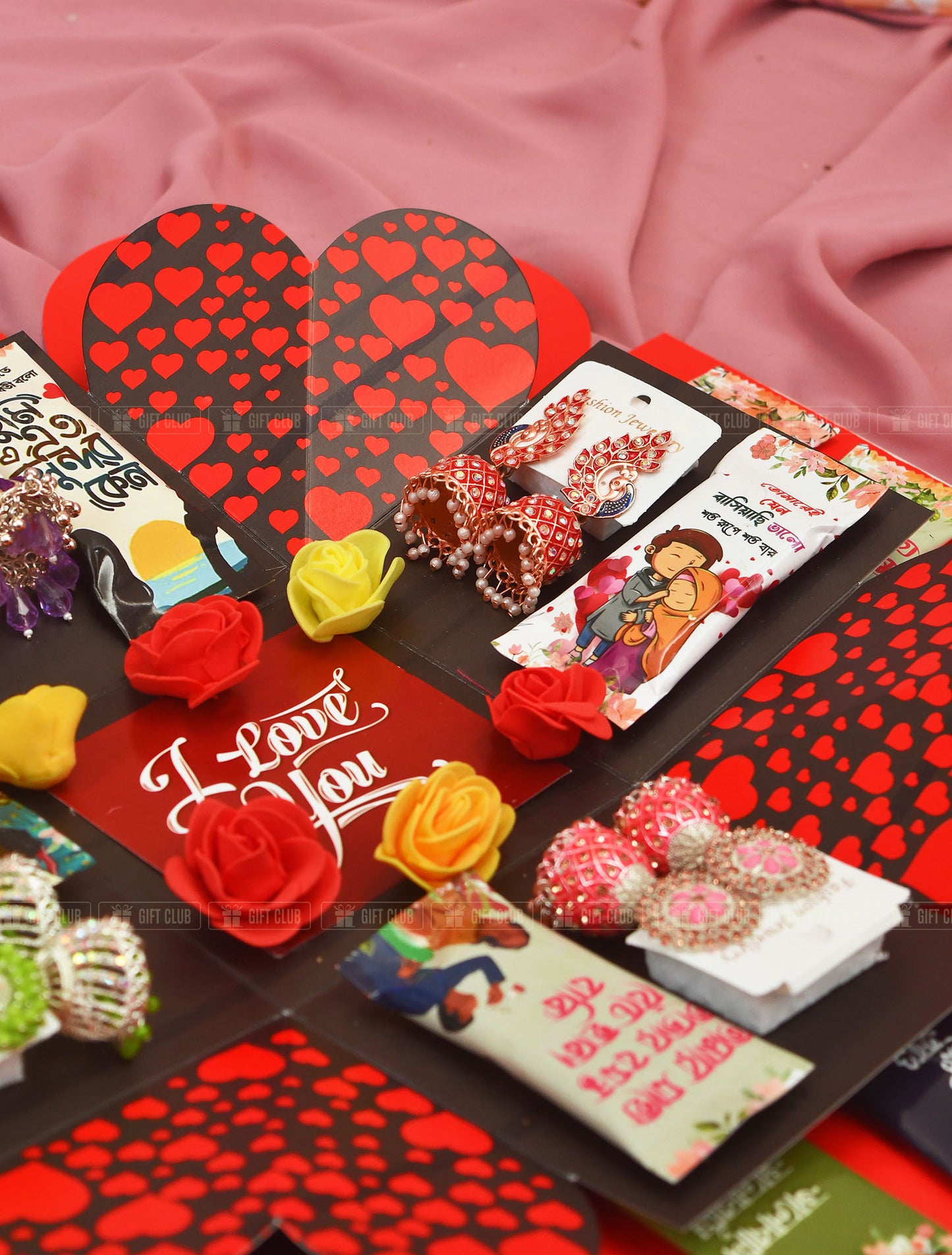 X60 - Jhumka in Magical Gift Box - Best Gift for Someone Special