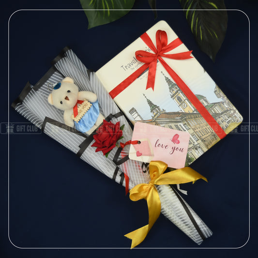 H02 - Premium Notebook With Flower Bucket
