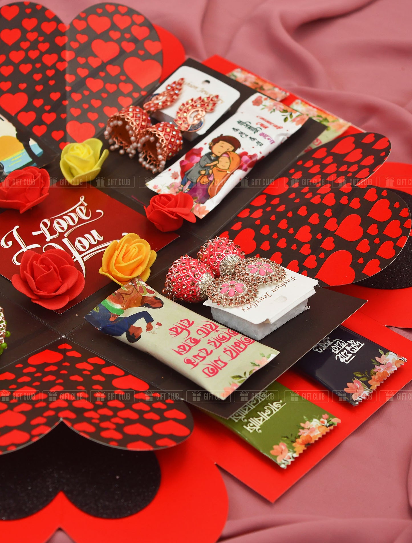 X60 - Jhumka in Magical Gift Box - Best Gift for Someone Special