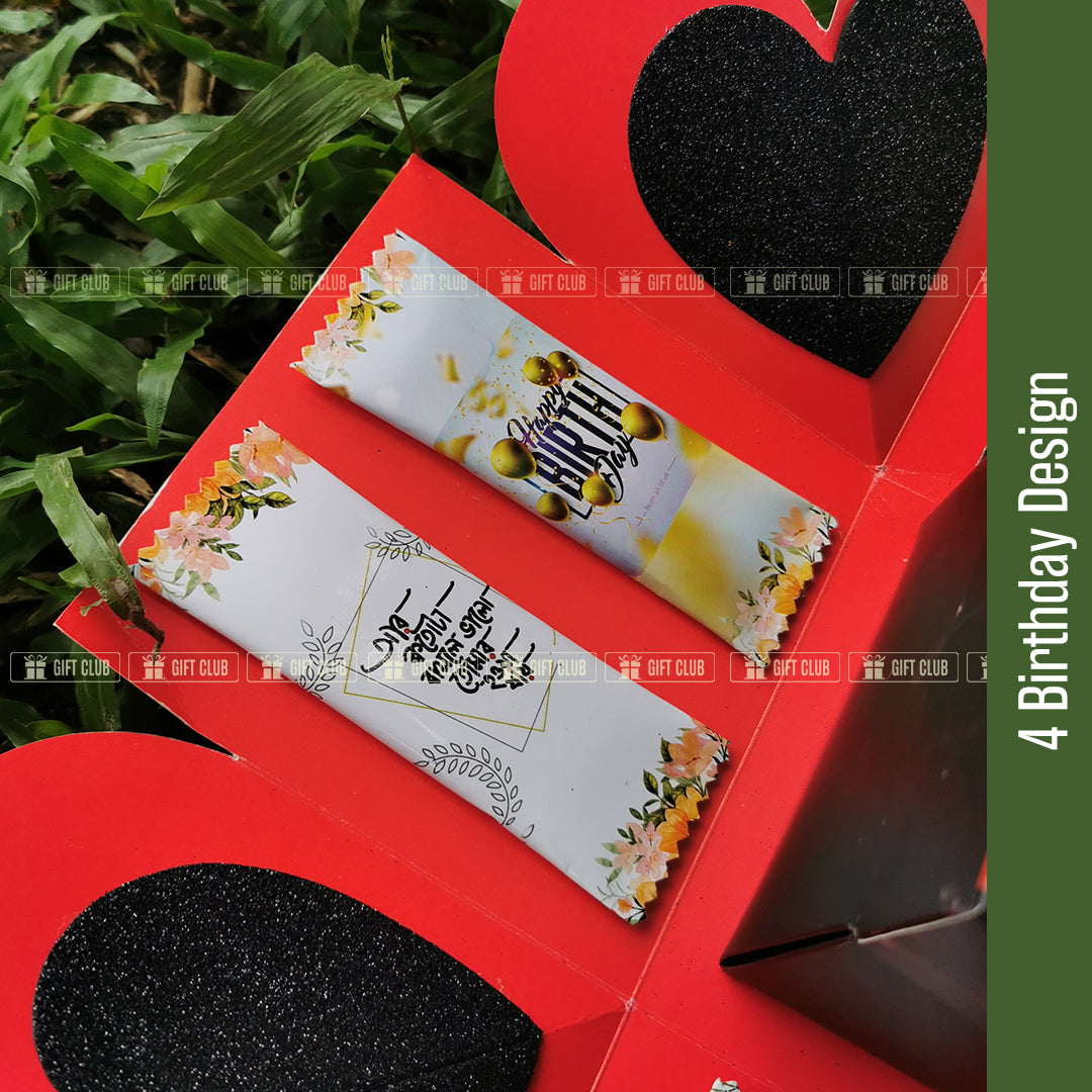 X07 - 3 Layer Magical Gift Box for Birthday (With Ring)