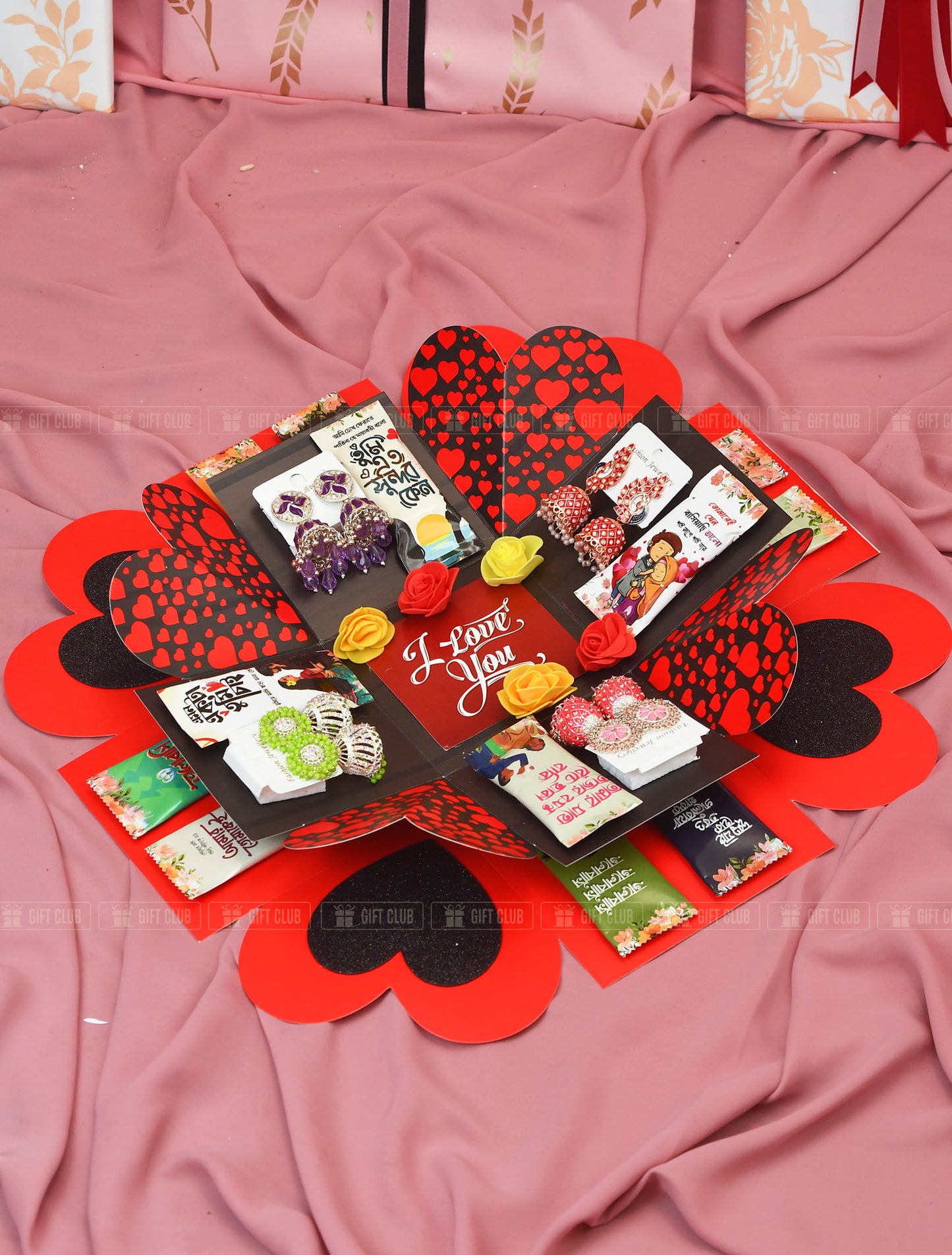 X60 - Jhumka in Magical Gift Box - Best Gift for Someone Special